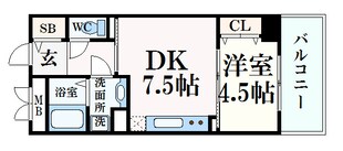 神戸Harborside萬利Residence(神戸ハーバーサイド萬利レジデンス)の物件間取画像